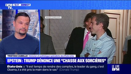 Affaire Epstein: pour Tristan Cabello, politologue spécialiste des États-Unis, "c'est le trumpisme qui se cannibalise lui-même"