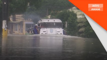 Hujan lebat akibat Taufan Tropika Wipha landa Filipina