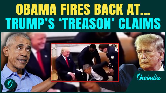 Obama Slams Trump’s Treason Claims as Desperate Lies to Hide Epstein List, Claims Putin Intervention