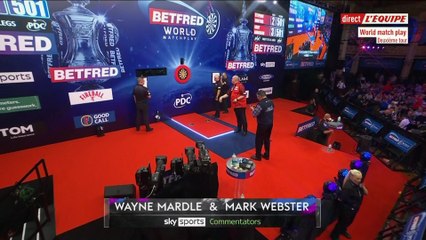 Le replay des 8es de finale du World Matchplay à Blackpool - Fléchettes - replay