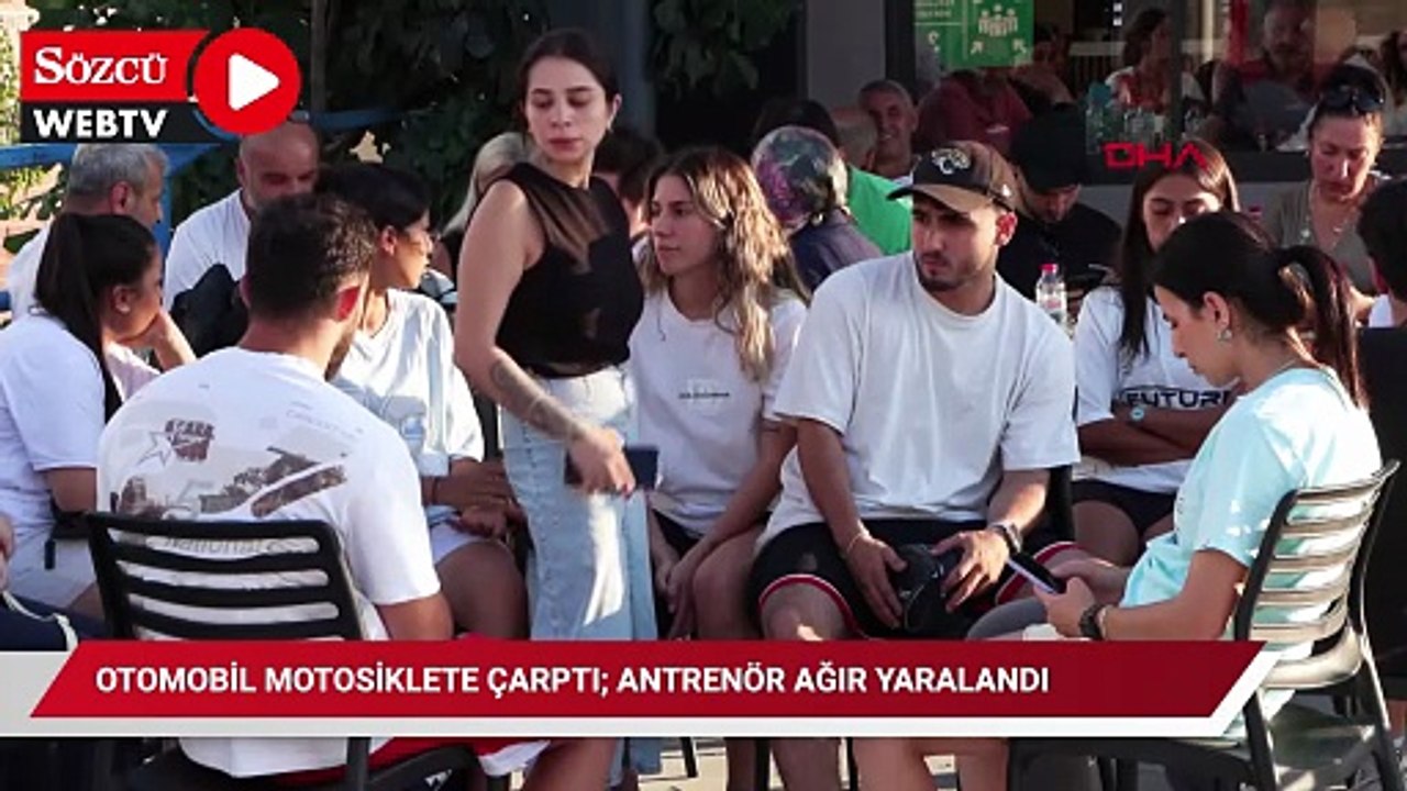 Kartal'da otomobil motosiklete çarptı; antrenör ağır yaralandı