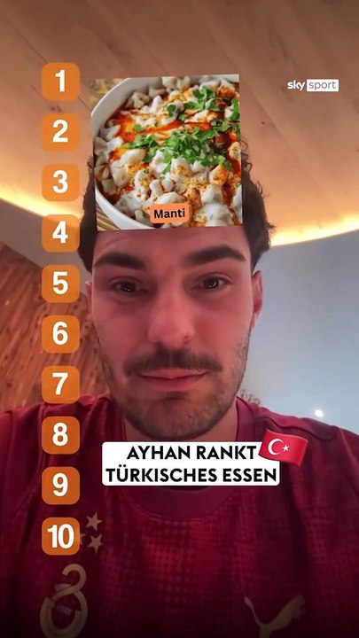 Kaan Ayhan, Türk yemeklerini sıraladı