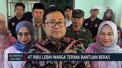 47 Ribu Lebih Warga Terima Bantuan Beras