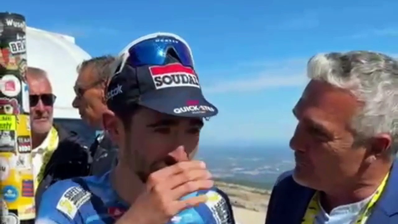 Tour de France 2025 - Valentin Paret-Peintre et Richard Virenque au sommet du Mont Ventoux !