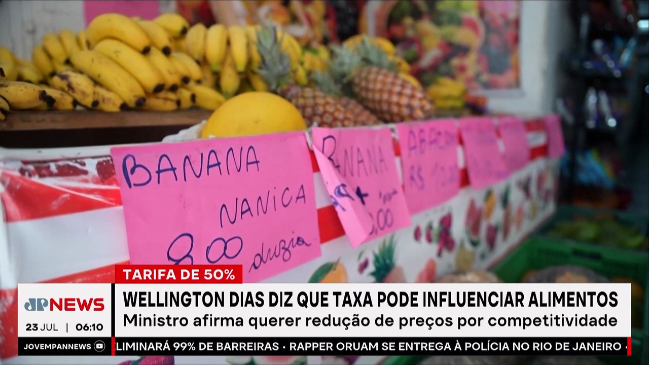 Tarifaço dos EUA pode reduzir preços de alimentos, diz Wellington Dias