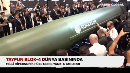 Tayfun Blok-4 dünya basınında
