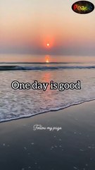 Life is short one day is good another is bad but we should always thanks Allah