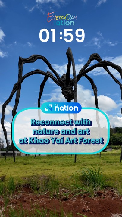 Reconnect with nature and art at Khao Yai Art Forest