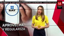 SAT lanza programa para perdonar multas y regularizar contribuyentes en 2025