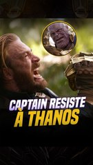 Comment Captain America résiste à Thanos alors qu'il a les pierres d'infinité ?