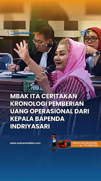 Mbak Ita Ceritakan Kronologi Pemberian Uang Operasional dari Kepala Bapenda Indriyasari