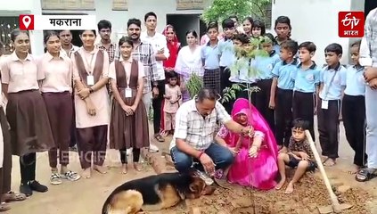 मकराना का पर्यावरण प्रेमी परिवार, पौधों से जोड़ रहे समाज, बना रहे हरियाली की मिसाल