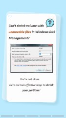 How to Shrink Volume with Unmovable Files – Easiest Fix!