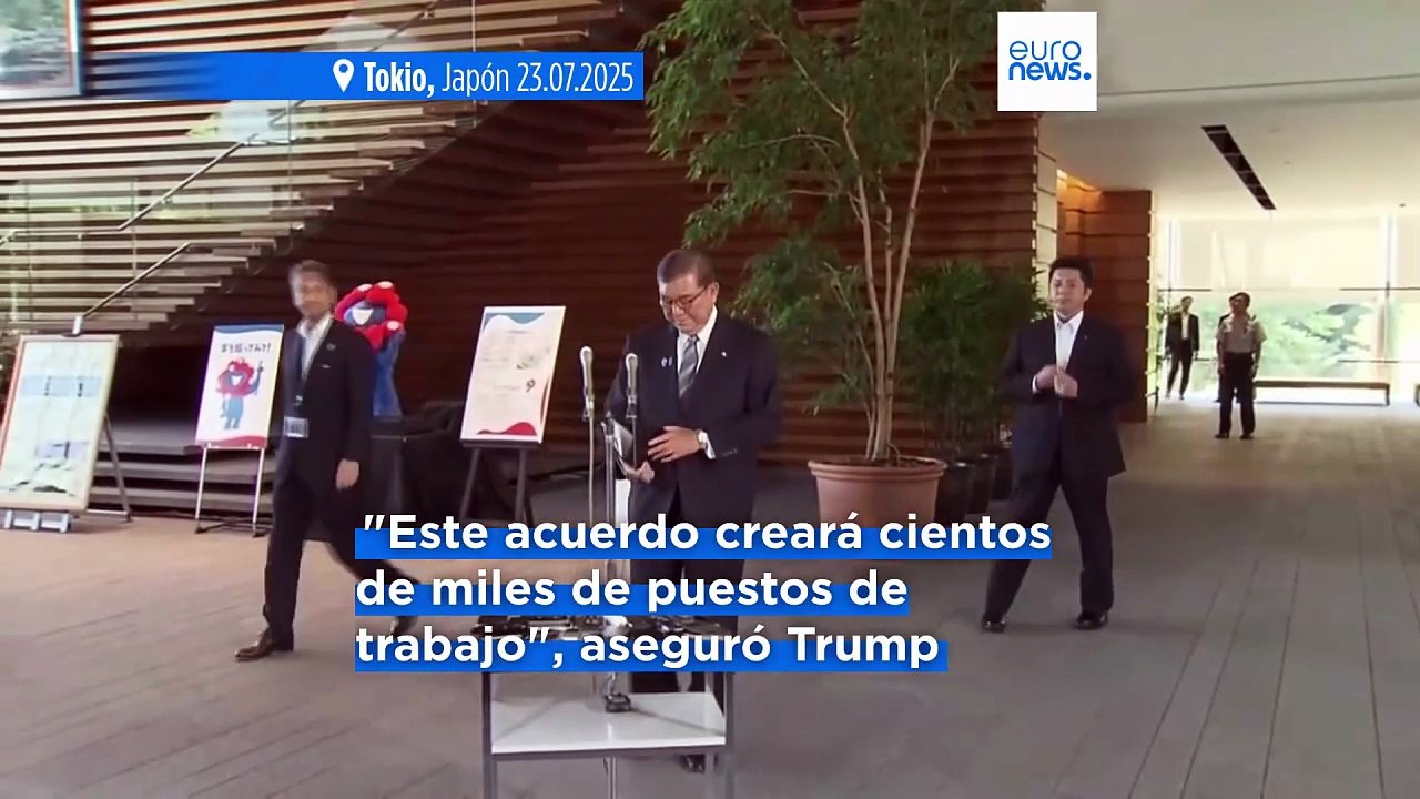 Trump anuncia un acuerdo comercial con Japón y reduce al 15% el arancel inicialmente propuesto