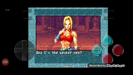 Fatal Fury 3 Sokaku Mochizuki vs Blue Mary Sokaku Mochizuki é derrotado por Blue Mary