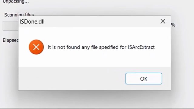 Fix It Is Not Found Any File Specified ISArcExtract Error When Installing Games or Programs ✅