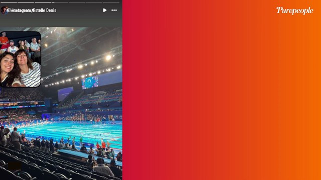 Estelle Denis et Raymond Domenech : Leur fils Merlin, parfait mélange de ses parents, pose avec sa mère... Le compagnon navigateur de l'animatrice est de la partie
