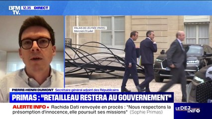 Pierre-Henri Dumont (LR): "Le macronisme n'est ni une idéologie ni un courant politique, c'est d'abord un culte de la personnalité"