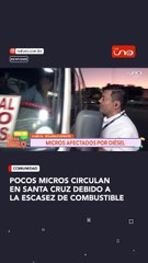 POCOS MICROS EN LA CIUDAD