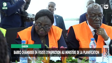 [#Reportage] Gabon : Barro Chambrier en visiste d'inspection au ministère de la planification