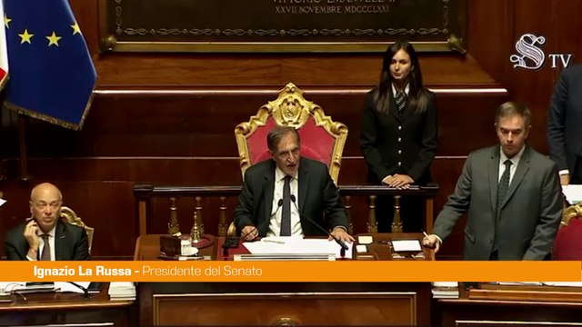 In Senato gli auguri di La Russa a Mattarella per il compleanno