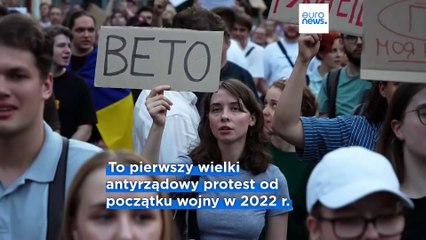 Ukraina: protest w Kijowie przeciwko ustawie osłabiającej organy antykorupcyjne