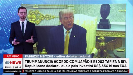 Trump fecha acordos comerciais com Japão e Indonésia