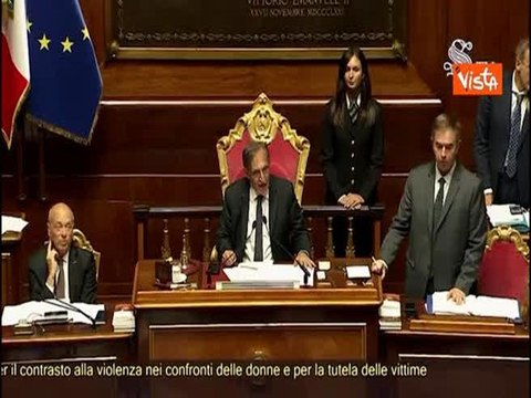 Gli auguri di La Russa in Aula al Presidente Mattarella per il suo compleanno