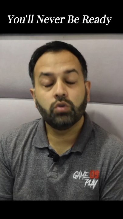 You'll never be ready #motivation #lifelessons #selfimprovement