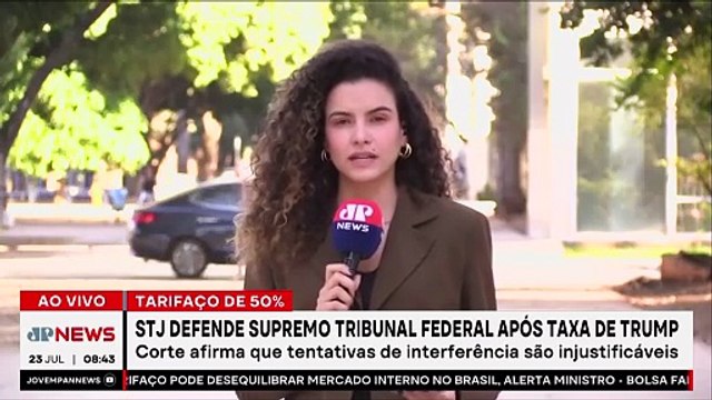 Presidente do STJ reage e defende STF após sanções dos EUA a Moraes