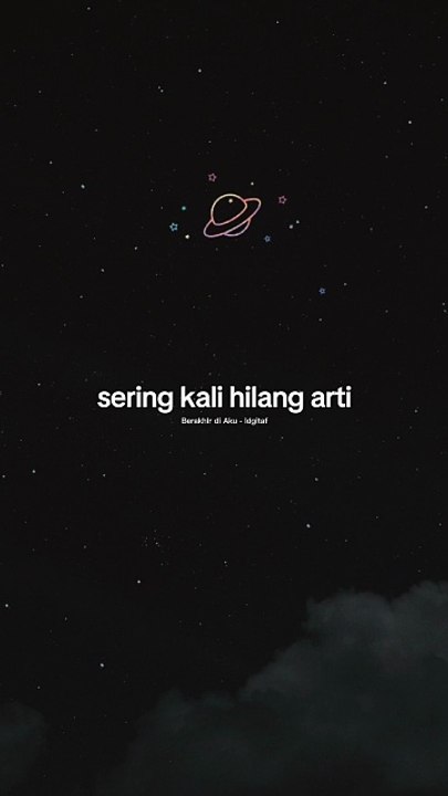 berakhir di aku - idgitaf