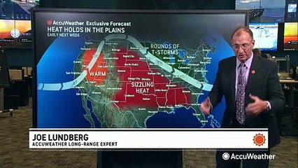 Tracking scorching heat heading into August