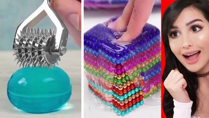 Very Satisfying and Relaxing Compilation | slime asmr | slime compilation | most satisfying slime