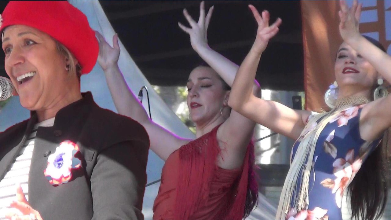 Bastille Festival 2025 Los Caromas Flamenco, Sydney Gypsies, Noria n the Parisian, Part 4, Circular Quay, Sydney 20 Jul 25,
