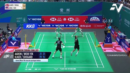 Aaron Chia & Soh Wooi Yik mara pusingan berikutnya di Terbuka China