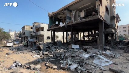 Gaza City, morte e distruzione dopo l'ennesimo attacco israeliano