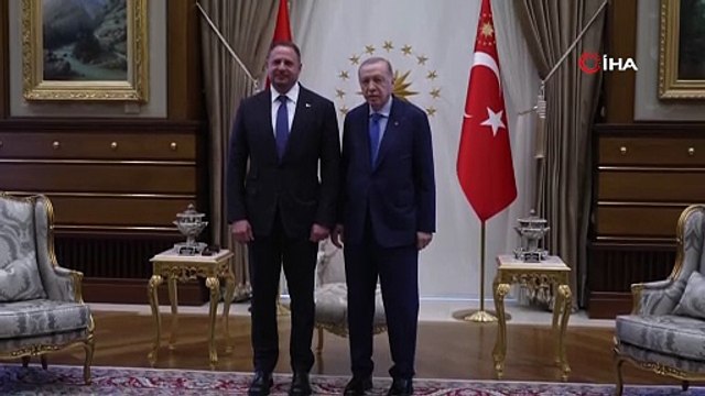 Cumhurbaşkanı Recep Tayyip Erdoğan, Ukrayna Cumhurbaşkanlığı Ofisi Başkanı Anrıy Yermak’ı kabul etti