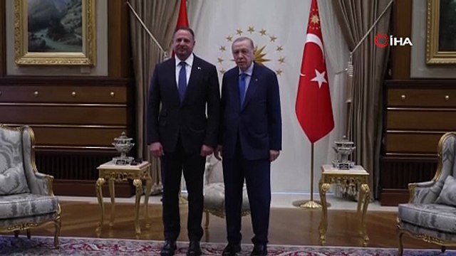 Cumhurbaşkanı Recep Tayyip Erdoğan, Ukrayna Cumhurbaşkanlığı Ofisi Başkanı Anrıy Yermak’ı kabul etti