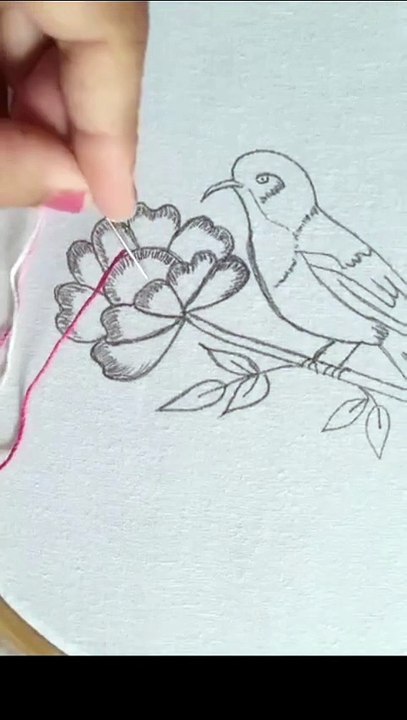 Embroidery design👍🏻💯 #embroiderydesign