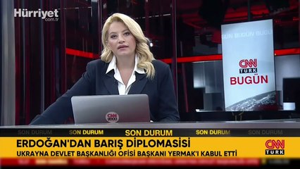 Cumhurbaşkanı Erdoğan, Ukrayna Devlet Başkanlığı Ofisi Başkanını kabul etti