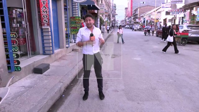 Minibús atropelló a un abuelito en Quillacollo, le pasó por encima de las piernas