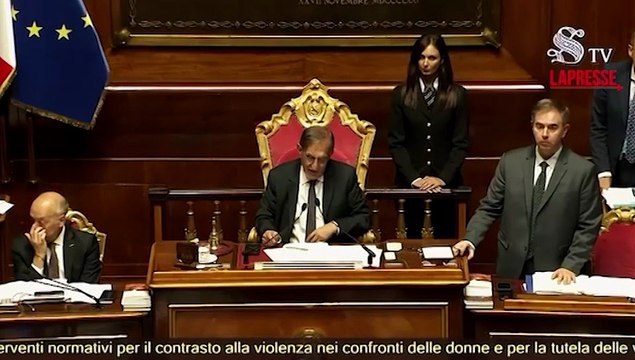 Mattarella, gli auguri di La Russa in Aula al Senato per l'84esimo compleanno del presidente