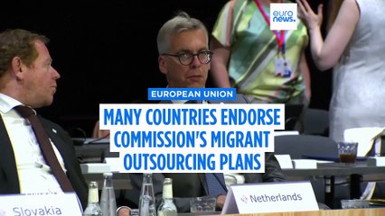 Many EU countries endorse Commission's migrant outsourcing plans