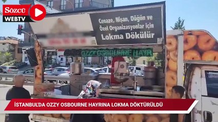 İstanbul'da Ozzy Osbourne hayrına lokma döktürüldü