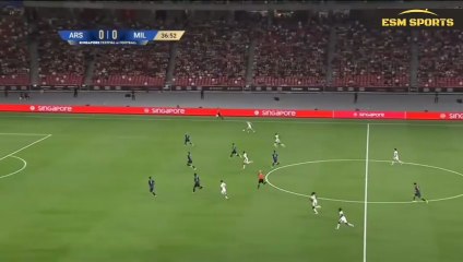 Arsenal vs AC Milan 1-0 Extended Highlights and Goals - Friendly 2025
