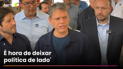 ‘Lula não pediu minha ajuda’, afirma Tarcísio sobre tarifaço de Trump