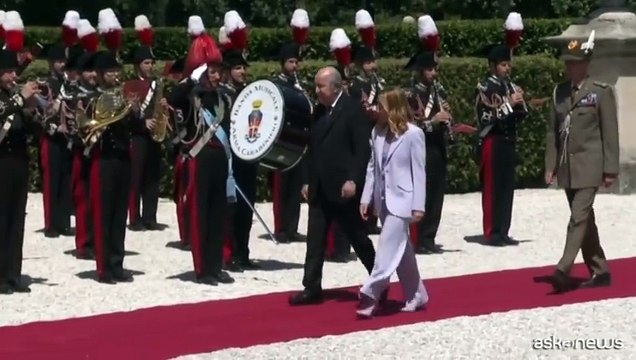A Roma il vertice Italia-Algeria, Meloni accoglie Tebboune