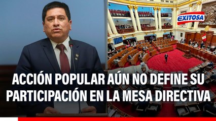 Acción Popular aún no define su participación en la Mesa Directiva del Congreso