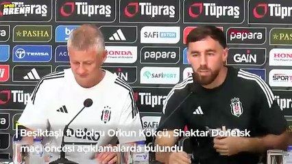 Orkun Kökçü: 'İkinci maça avantajlı şekilde gitmek istiyoruz'