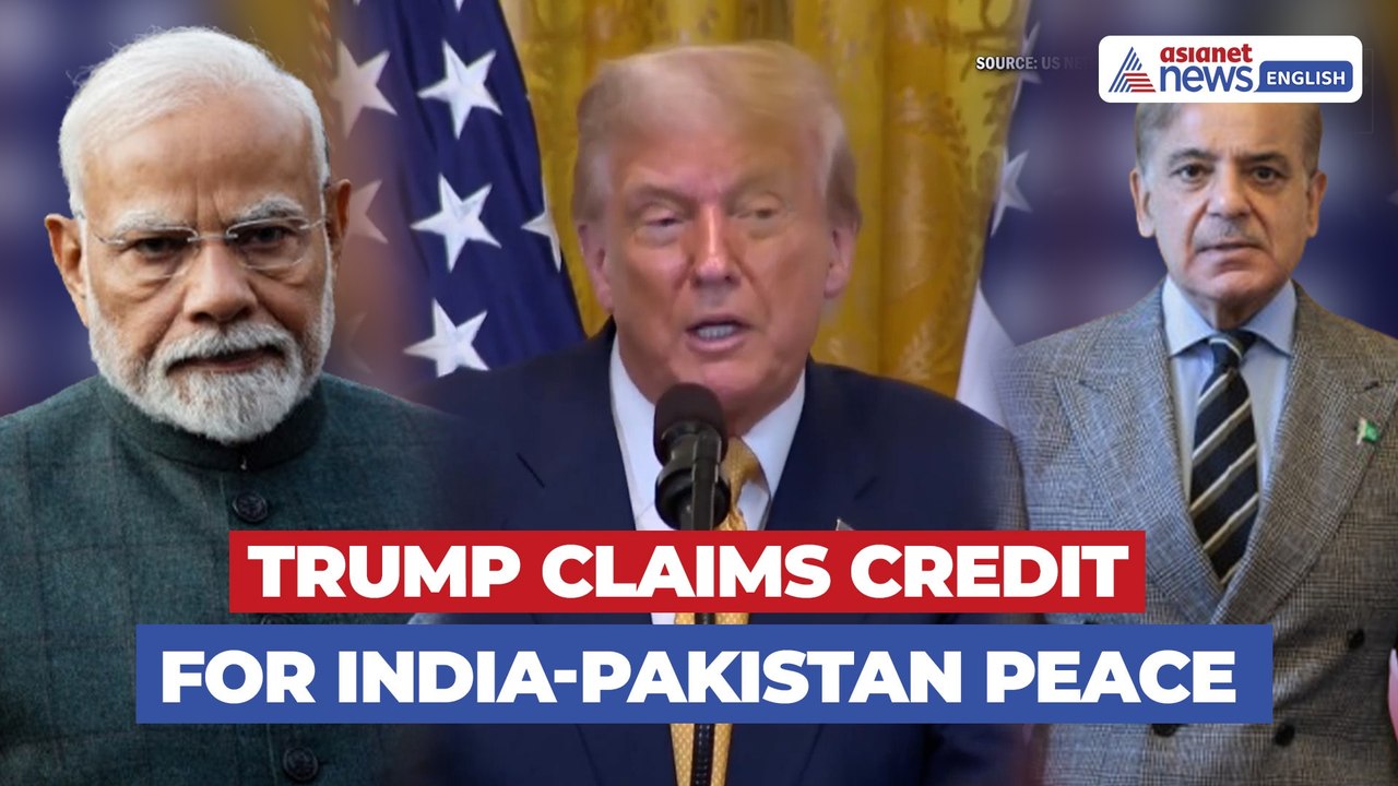 Donald Trump Again Claims Credit for India-Pakistan Ceasefire